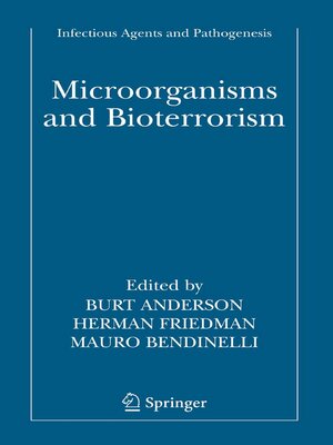cover image of Microorganisms and Bioterrorism